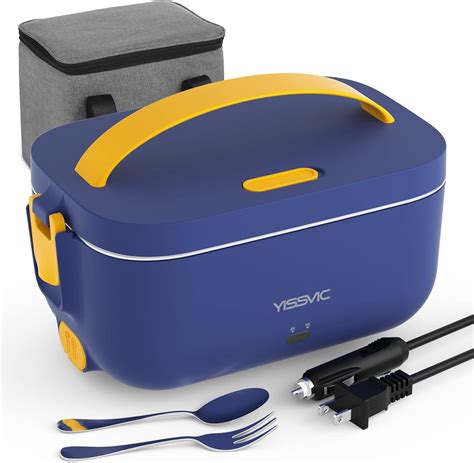 yissvic electric lunch box|YISSVIC Electric Fast 60W Lunch Box for Adults Work Car Truck .